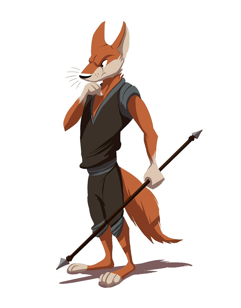Fighting Fox (Character Design) by Temiree on DeviantArt