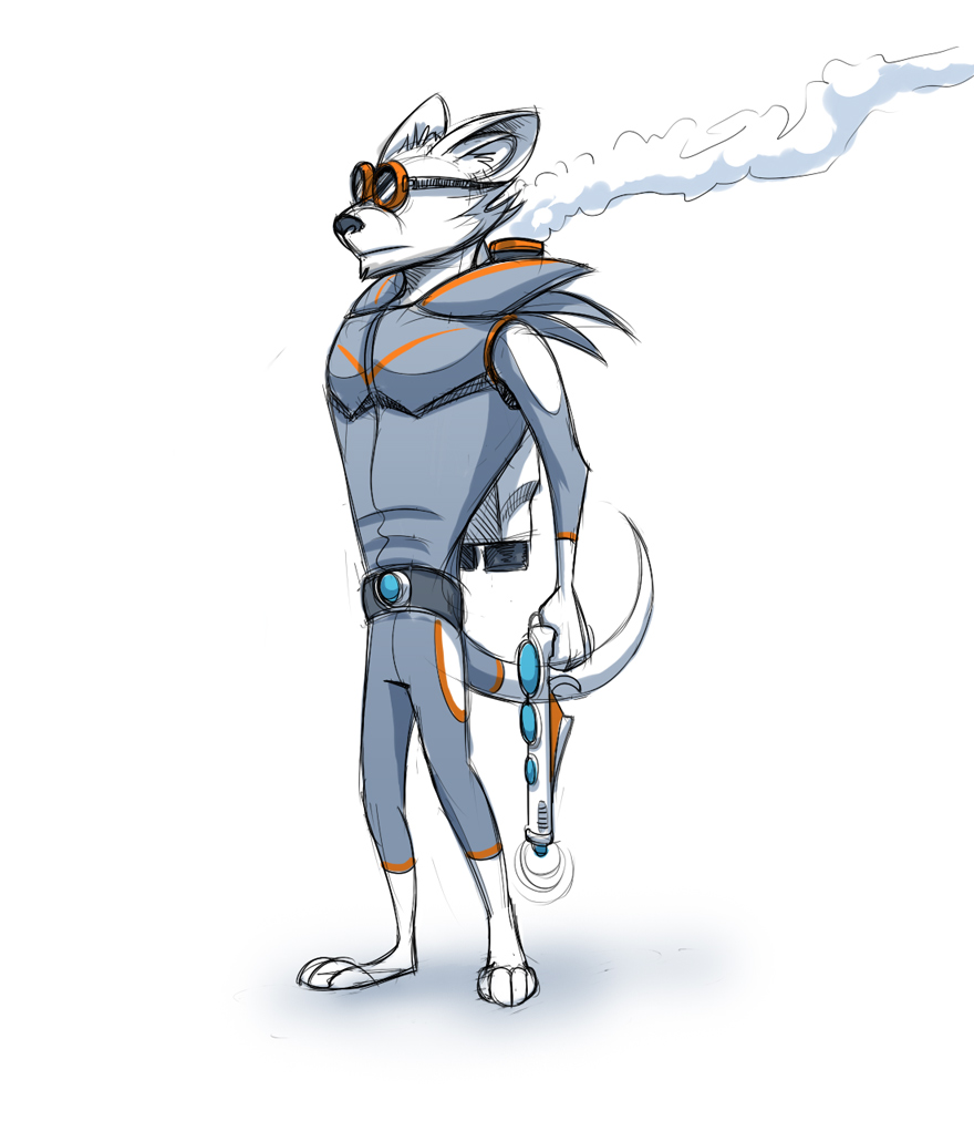 Space Mercenary (Character Design) by Temiree on DeviantArt