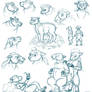 Sheep Character Sketchdump