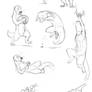 Ottermelon Action Poses (Pages 1 + 2)