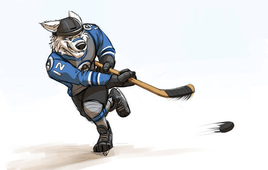 Tundratown Hockey Player (Zootopia)