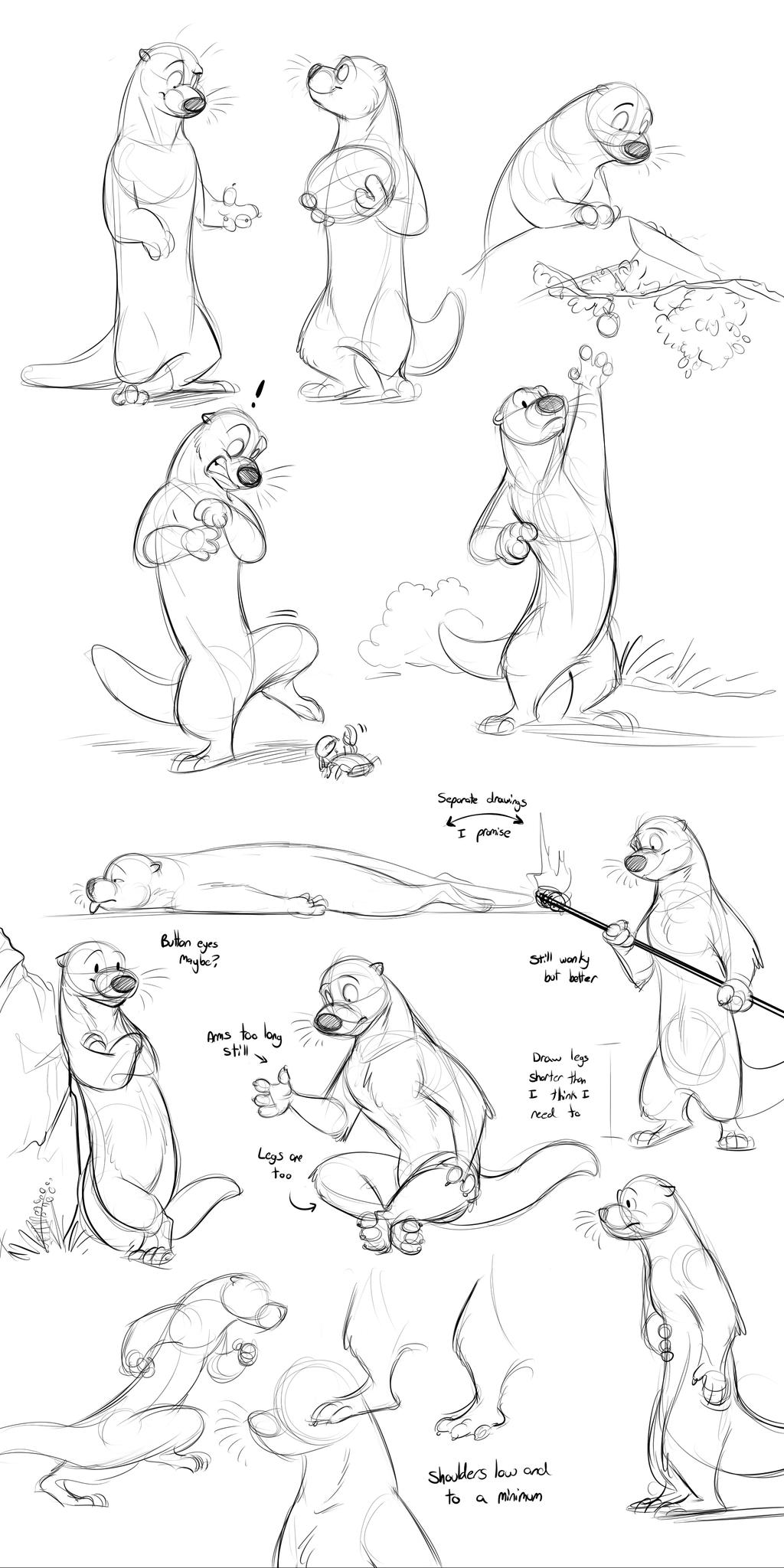 Ottermelon Sketches (Teeny Arms Edition)