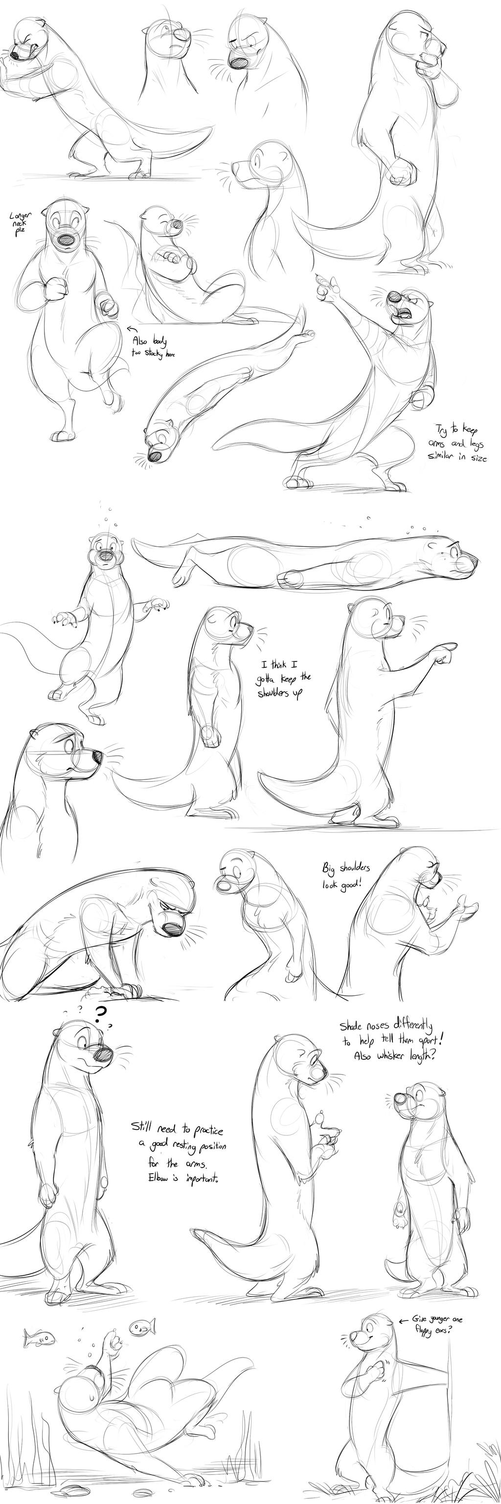 Ottermelon Sketches (Sept 13th)