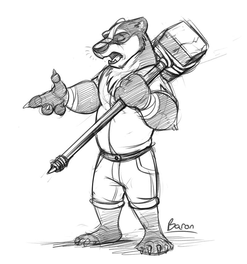 Baron the Badger