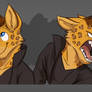 Commission: Claws' Expression Sheet
