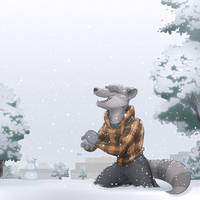 Commission: RamenNinja101 (Snow Day)