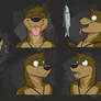 Commission: Jax's Expression Sheet #2