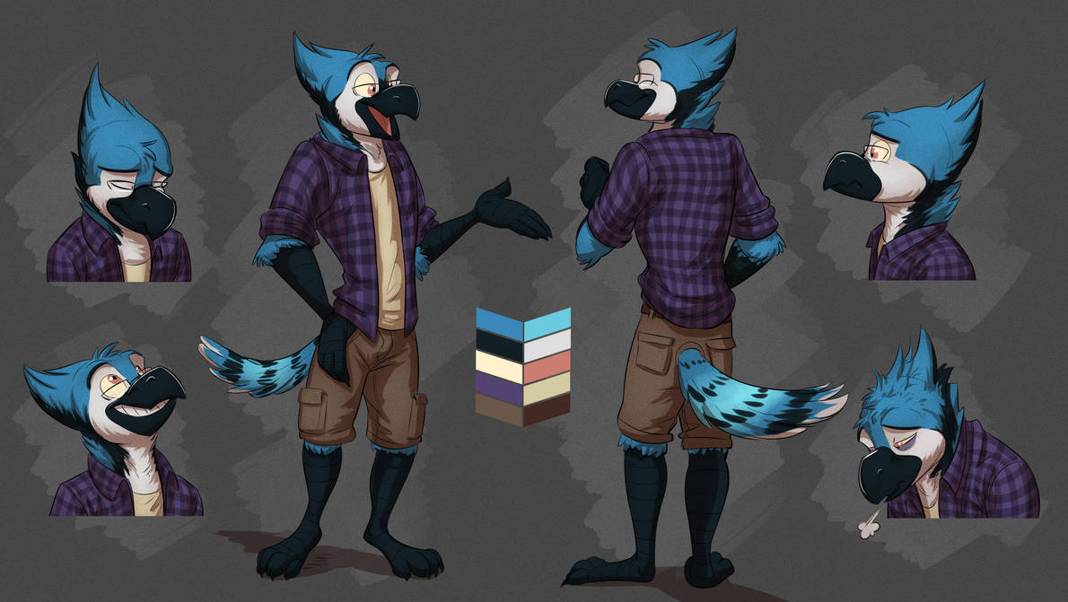 Commission: Ryan's Reference Sheet by Temiree on DeviantArt