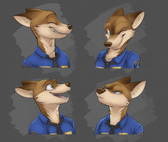 Commission: Izzy's Expression Sheet