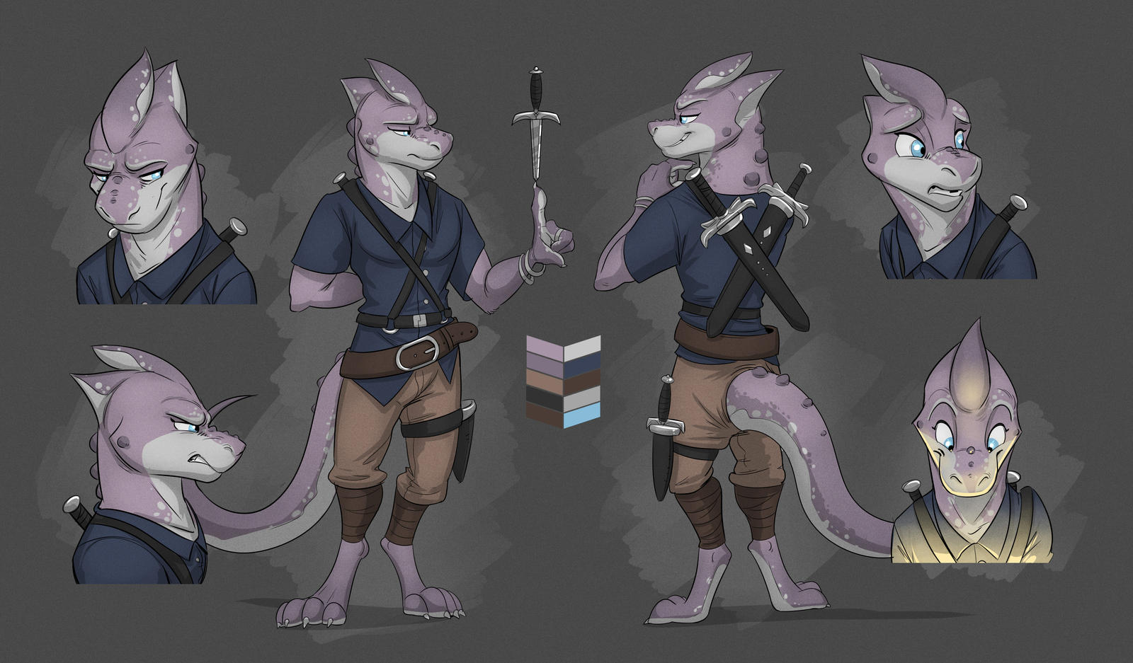 Commission: Elena's Reference Sheet by Temiree on DeviantArt