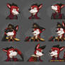 Commission Ezo's Expression Sheet #4