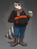 Commission: Rocky's Winter Outfit