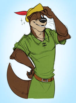 Tem Dressed as Robin Hood (Suggestion Box)