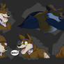 Commission: ArdWolf's Expression Sheet