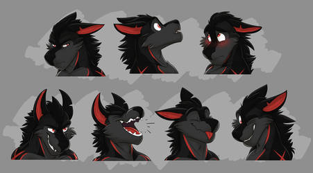 Commission: Quex's Expression Sheet