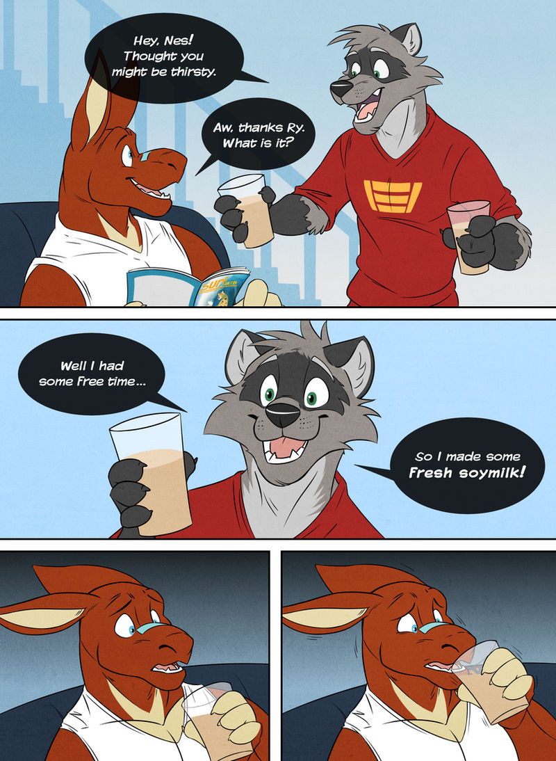 Little Runt Temiree Deviantart Fresh Soy Milk (Comic) by Temiree on DeviantArt