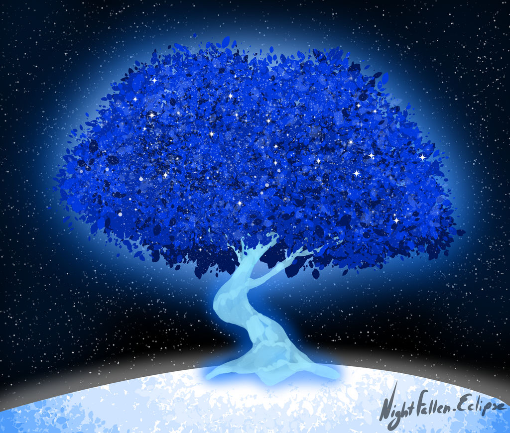 Galaxy Tree Model Galaxy Tree by NightFallen-Arts on DeviantArt