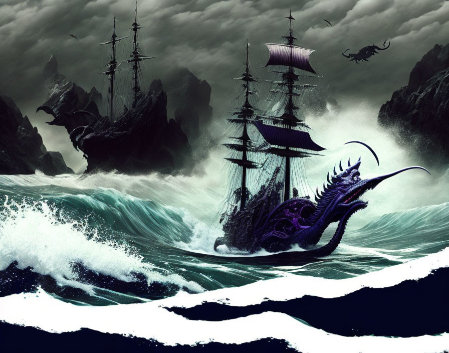 Demon Ship by john7890246 on DeviantArt