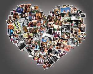 Heart Photo Collage