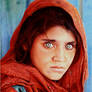 Afghan Girl - Ballpoint Pen