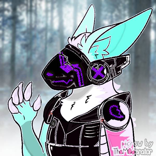 Agente Carly Wolf version protogen fursuit but spy by JOEYFURRO on