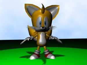 3D tails 2 - pablothefox