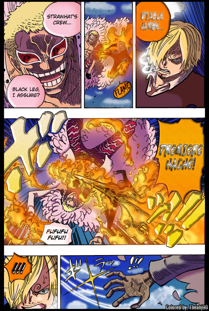 One Piece Chapter 724 Sanji Vs Doflamingo Part 1 By Zeeahj On Deviantart One Piece Chapter 724 Sanji Vs Doflamingo Part 1 By Zeeahj On Deviantart