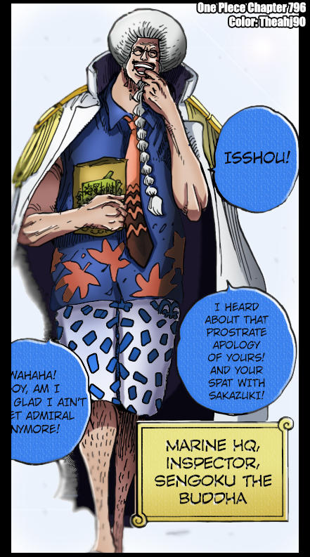 One Piece 796 Sengoku The Buddha Timeskip By Theahj90 On Deviantart One Piece 796 Sengoku The Buddha Timeskip By Theahj90 On Deviantart