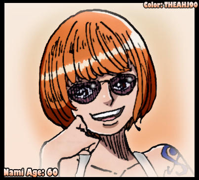 Nami Aged 60 Color By Theahj90 On Deviantart