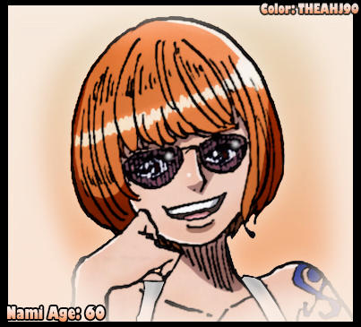 Nami Aged 60 Color By Zeeahj On Deviantart Nami Aged 60 Color By Zeeahj On Deviantart