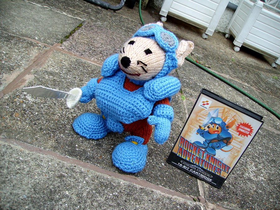 Rocket Knight cuddly toy pic1