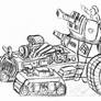 Metal Slug style concept art 7