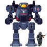 A mech from a fps game I am making