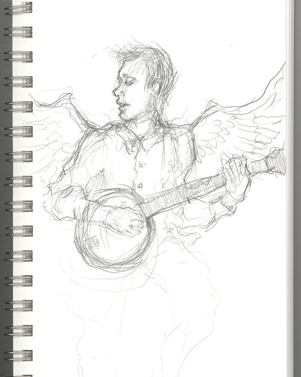 banjo angel