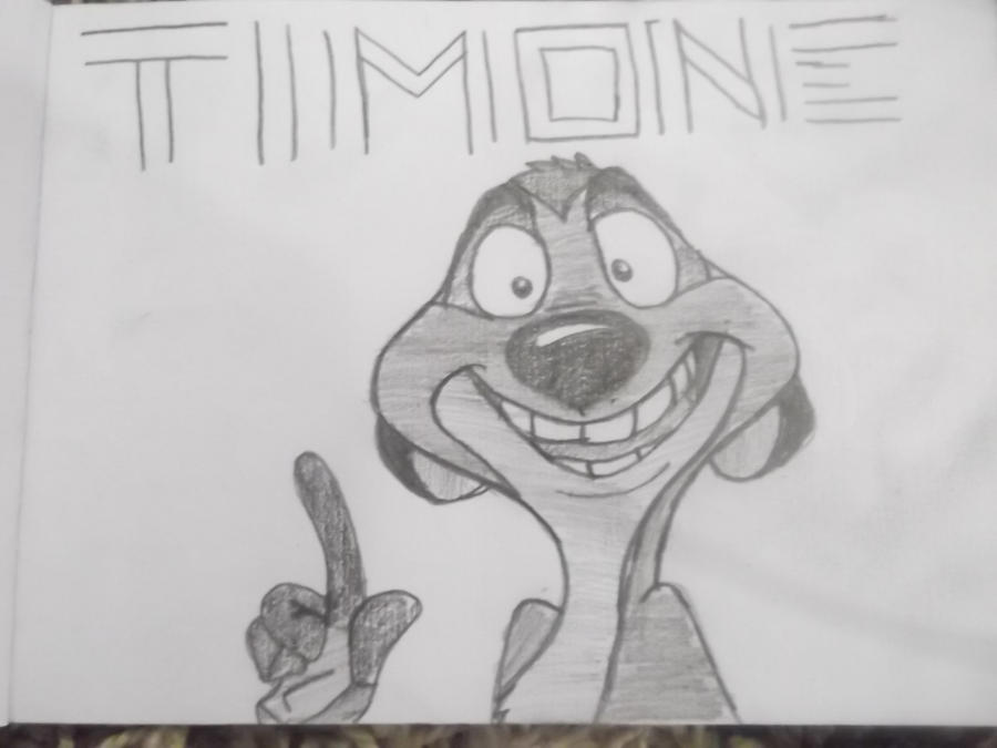 Timon from the Lion King by Shmeggers10 on DeviantArt