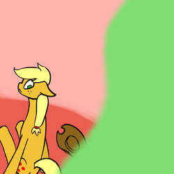 Applejack and the Giant Pear