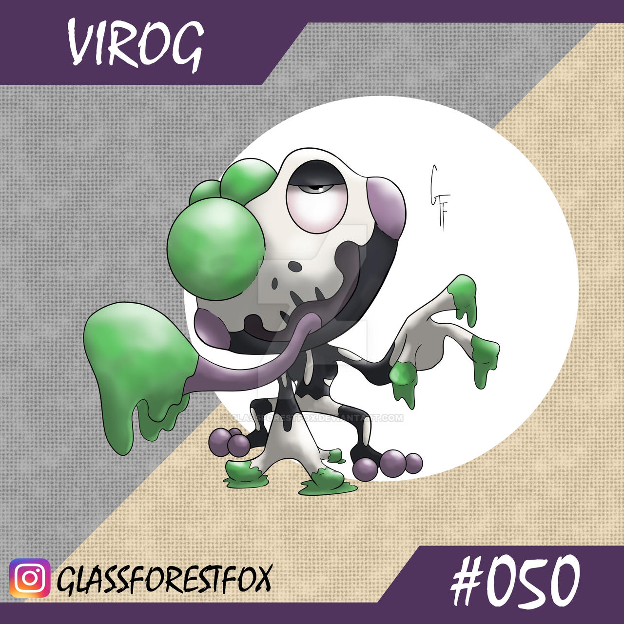 Fakemon Halloween #050 by GlassForestFox on DeviantArt