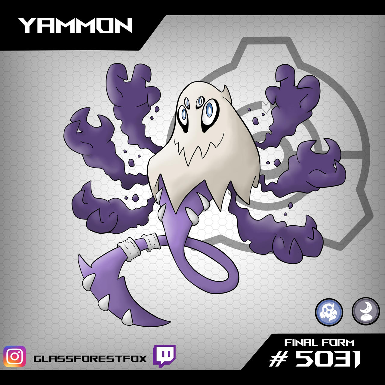 Yammon! (inspired by SCP 5031) by GlassForestFox on DeviantArt