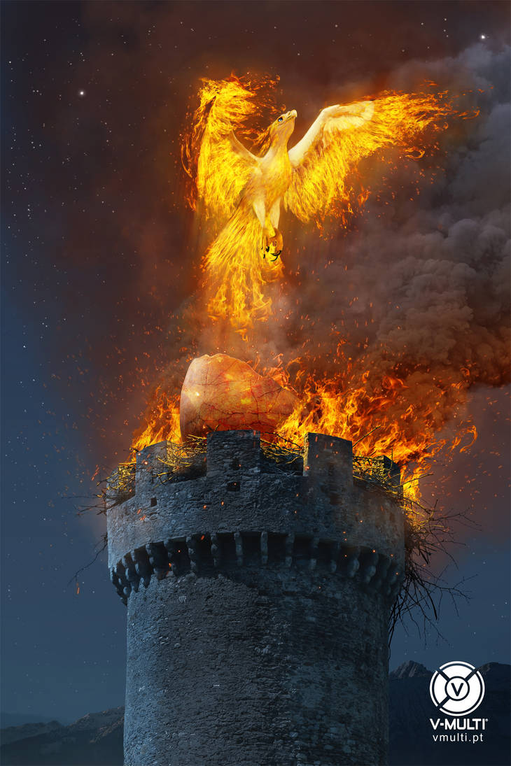 Rising Phoenix by V-MULTI on DeviantArt
