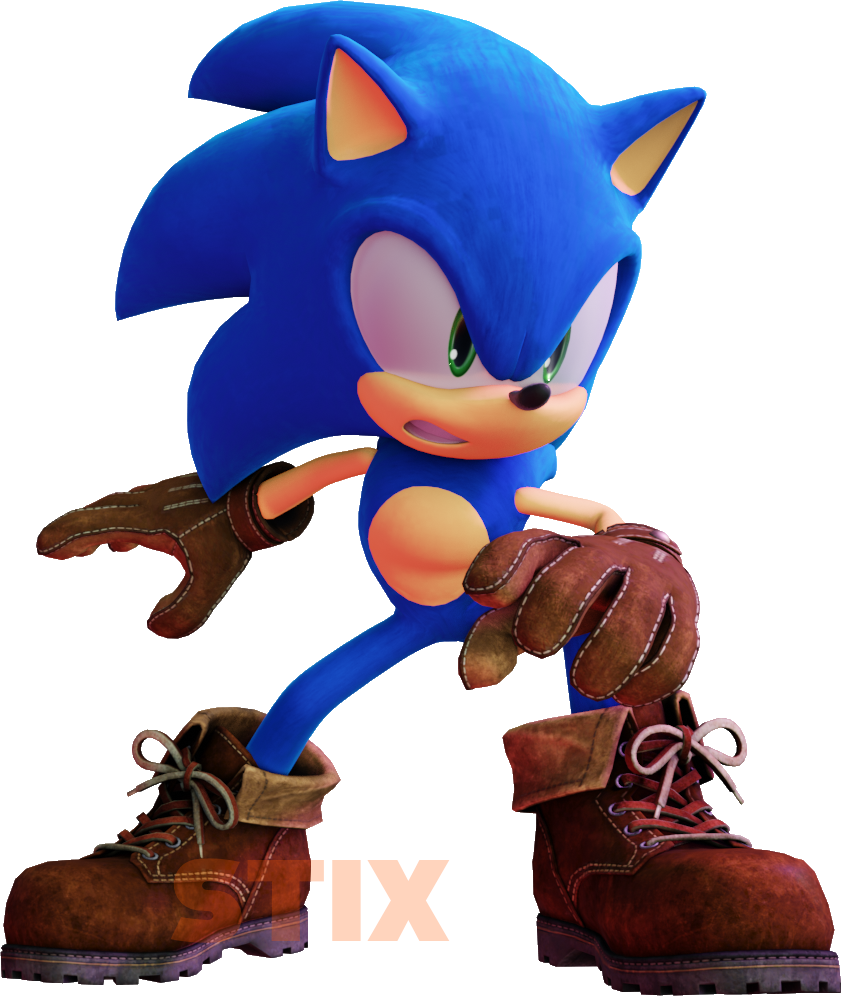 Sonic PNG (Sonic Frontiers) by VegWasTaken on DeviantArt