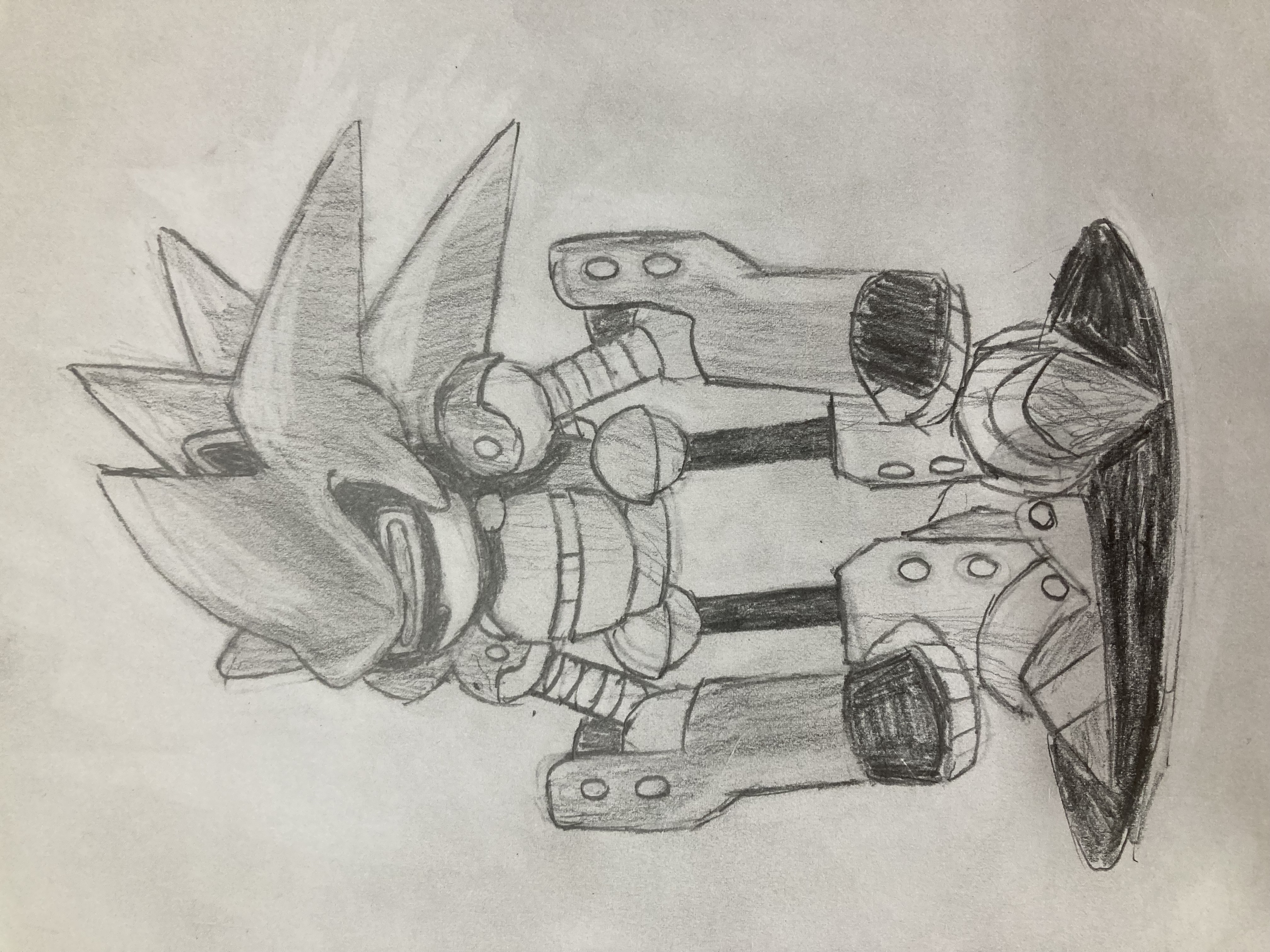 Mecha Sonic MkII' by Nomad-The-Hedgehog on DeviantArt