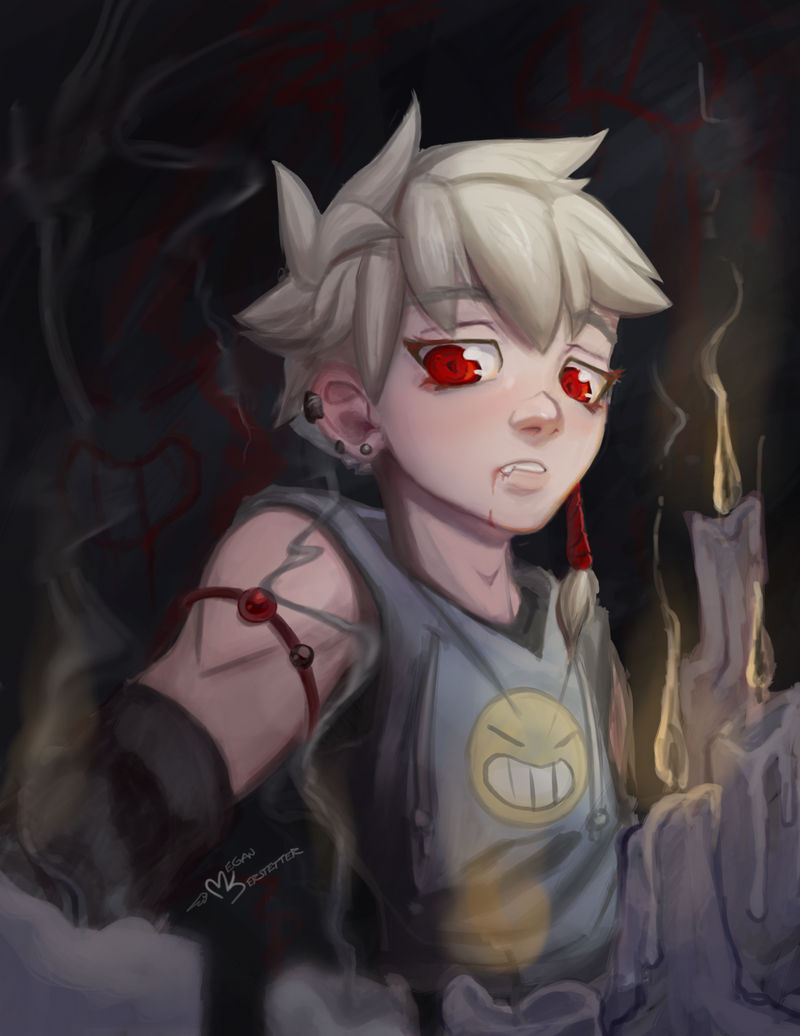 Boy Vampire Exploding Vampire Boy by MeganDrawsaLot on DeviantArt