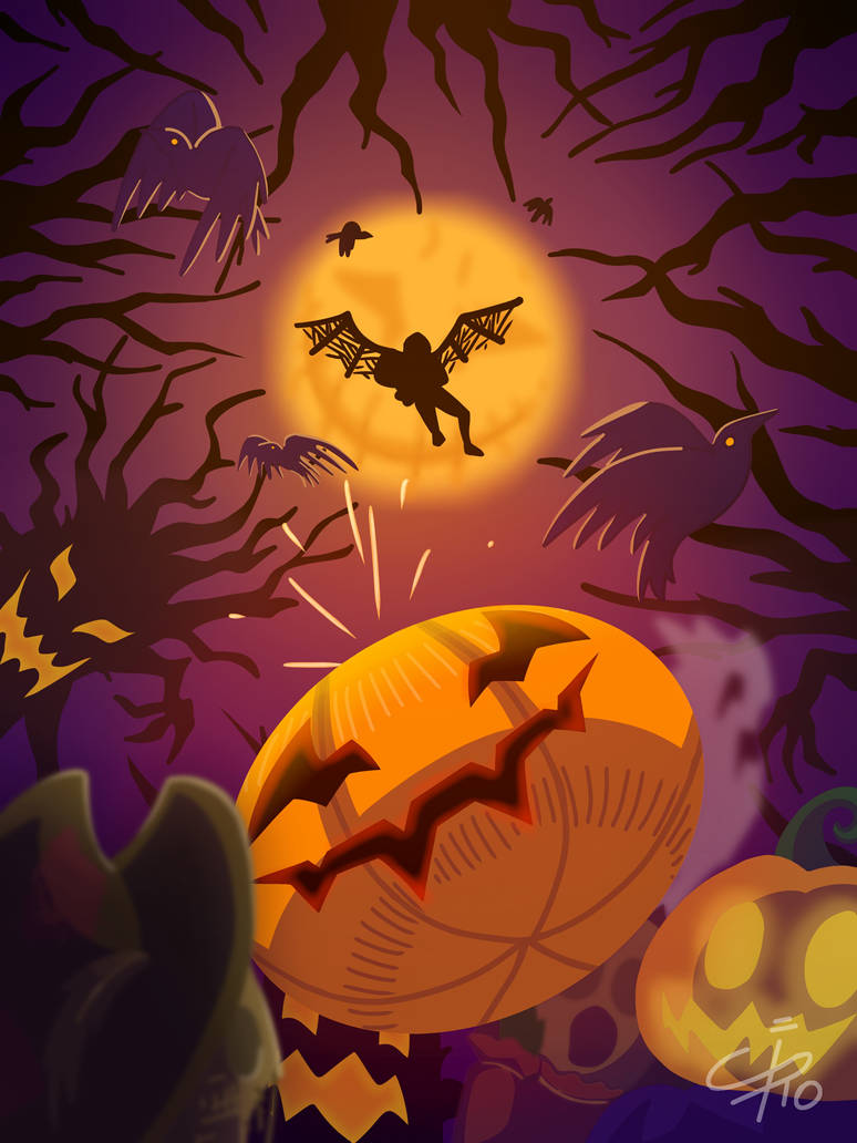 Terraria Pumpkin Moon by Ciro27 on DeviantArt