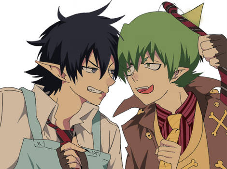 Blue Exorcist Brothers