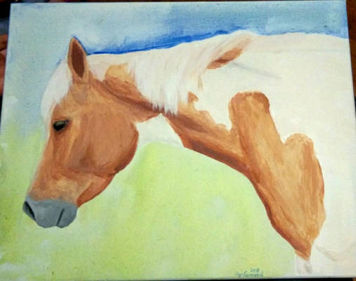 Palomino Paint. Gypsy''