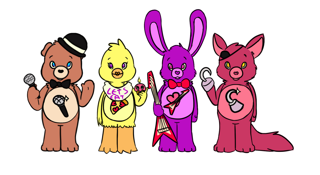 FNAF carebears