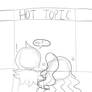 Silver and Hazel Go to Hot Topic (shitpost)