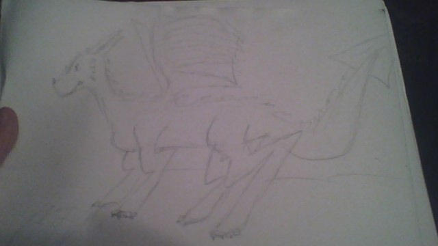 Dragon Drawing Doodle 1 by pingrek77pl on DeviantArt