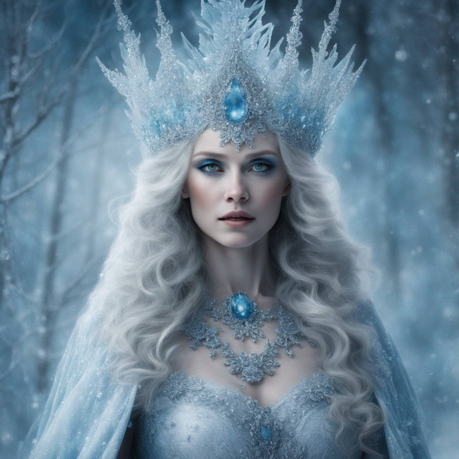 The Ice Queen is a captivating figure from folklor