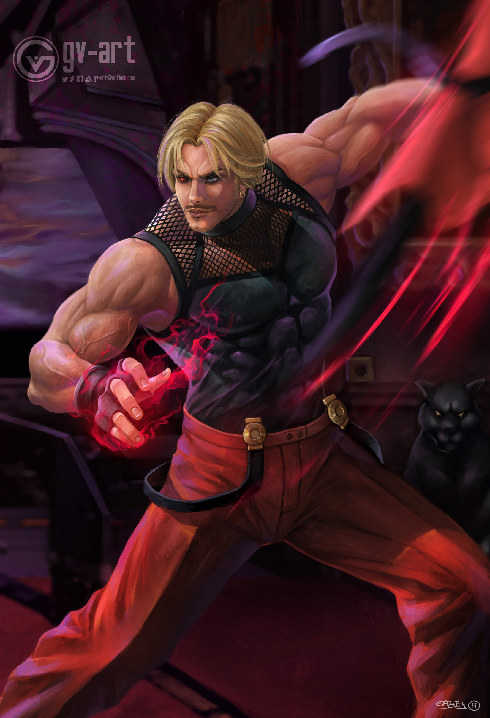 Wolfgang Krauser by emmakof on DeviantArt